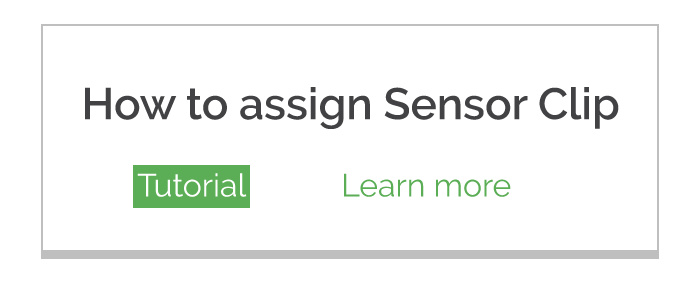 assign sensor clip